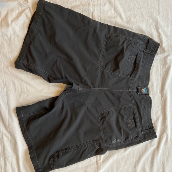 Kuhl Renegade Nylon Cargo Shorts Gray Mens Size 38 Performance Hiking - Picture 12 of 12